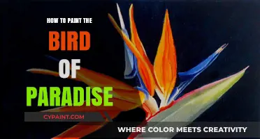 Mastering the Art of Painting the Vibrant Bird of Paradise