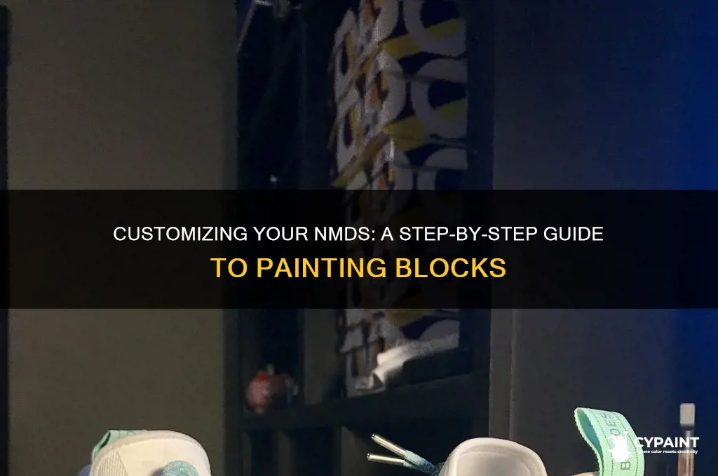 how to paint the blocks on nmds