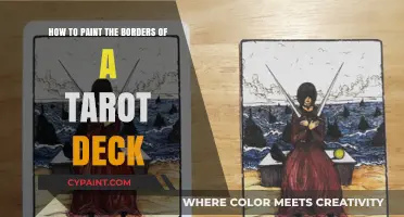 Customizing Tarot: Painting Deck Borders