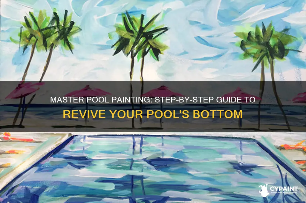 how to paint the bottom of your pool