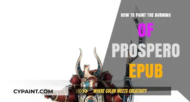 Mastering the Art: Painting the Burning of Prospero in EPUB Format