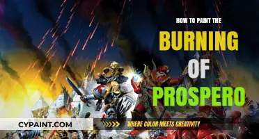 Mastering the Flames: Painting the Burning of Prospero Step-by-Step