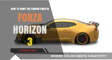 Mastering Carbon Fiber Painting Techniques in Forza Horizon 3