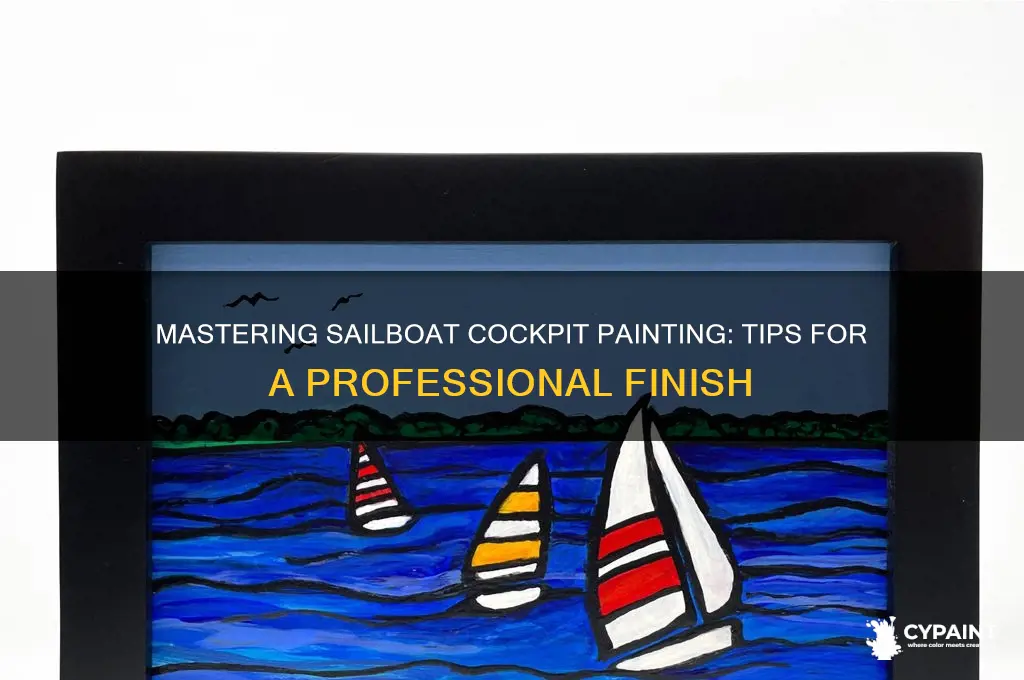 how to paint the cockpit of a sailboat