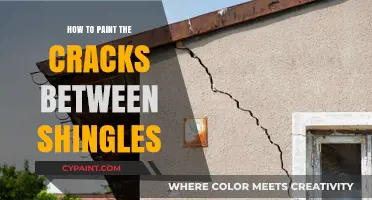 Fixing Roof Flaws: Painting Shingle Cracks for a Seamless Look