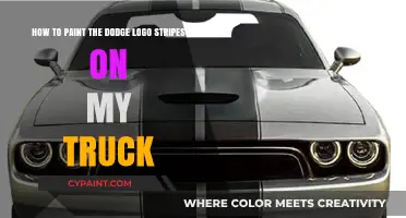 DIY Guide: Painting Dodge Logo Stripes on Your Truck Perfectly