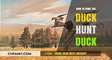 Mastering the Art: Painting the Iconic Duck Hunt Duck Step-by-Step