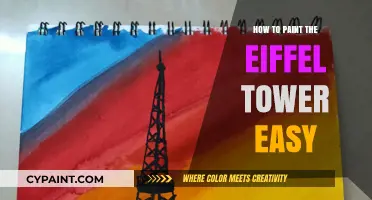 Simple Steps to Paint the Eiffel Tower Like a Pro
