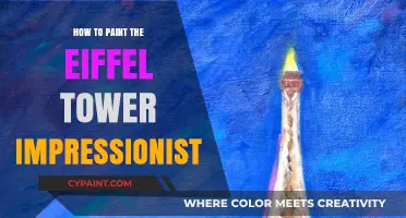 Master Impressionist Techniques to Paint the Eiffel Tower Effortlessly