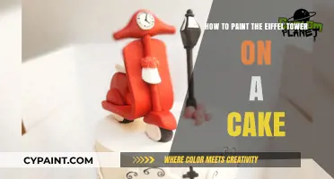 Crafting the Eiffel Tower on Cake: A Simple Guide