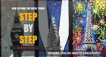 Capturing the Eiffel Tower's Beauty in Paint