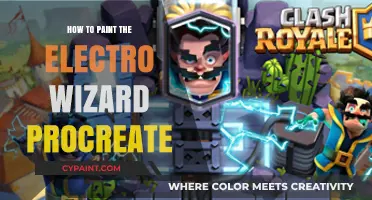 Mastering Electro Wizard Art: Procreate Painting Tutorial for Beginners