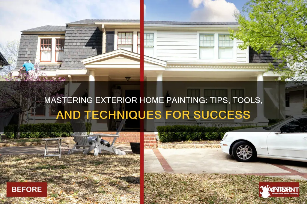 how to paint the exterior of a home