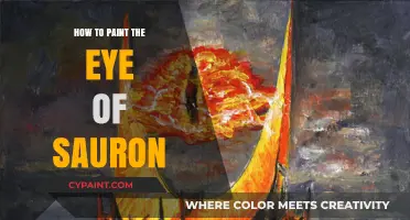 Mastering the Malevolent Gaze: A Guide to Painting Sauron's Eye