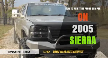 Painting Your Sierra: A Step-by-Step Guide to Bumper Perfection
