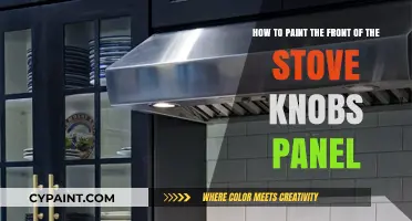 Revamp Your Kitchen: Painting the Stove Knobs Panel Like a Pro
