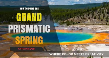Mastering the Art: Painting the Grand Prismatic Spring's Vibrant Beauty
