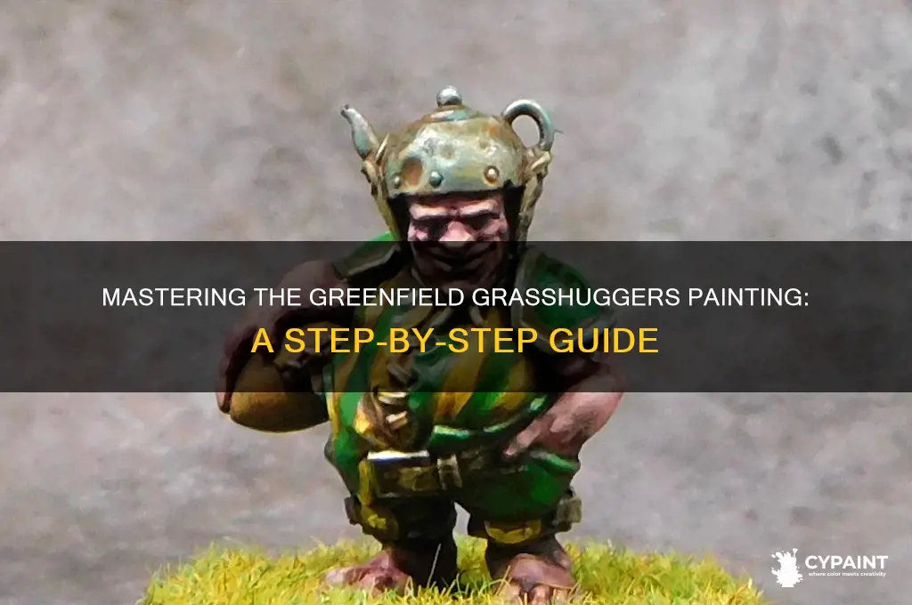 how to paint the greenfield grasshuggers painting