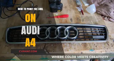 DIY Guide: Painting the Grill on Your Audi A4 Step-by-Step