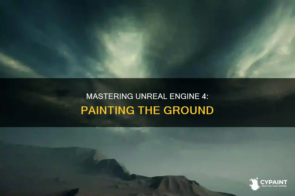 how to paint the ground in unreal engine 4