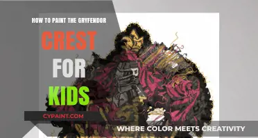 Easy Gryffindor Crest Painting Guide for Young Artists