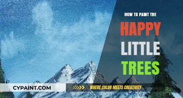 Mastering Bob Ross’s Technique: Painting Happy Little Trees Step-by-Step