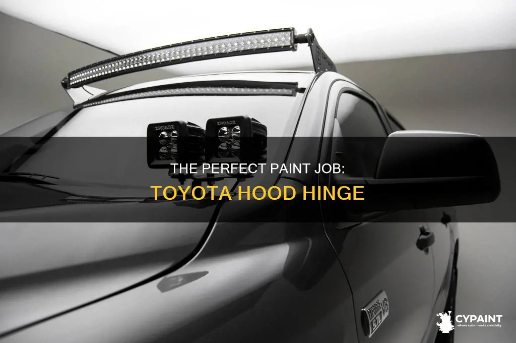 how to paint the hinge of toyota