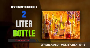 Creative Bottle Art: Painting Inside a 2-Liter Bottle Made Easy