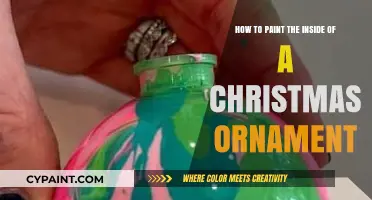 Creative DIY: Painting Inside Christmas Ornaments