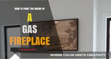 Transforming Your Gas Fireplace: Painting the Inside
