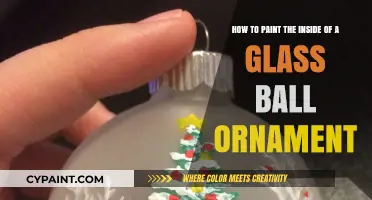 Mastering the Art of Painting Inside Glass Ball Ornaments