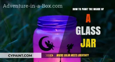 Transforming Glass Jars: Painting the Inside