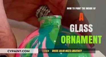 Creating Festive Glass Ornaments: Painting the Inside