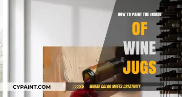 Creative Tips for Painting the Interior of Wine Jugs