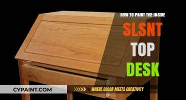 Mastering the Art of Painting Your Slant-Top Desk Interior