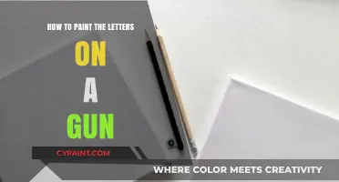 Custom Gun Lettering: Step-by-Step Guide to Painting Letters on Firearms