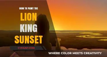 Mastering the Lion King Sunset: Easy Acrylic Painting Tutorial