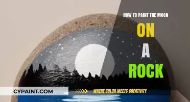 Create a Celestial Masterpiece: Painting the Moon on a Rock
