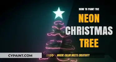 Glow Up Your Holidays: Painting a Neon Christmas Tree Guide
