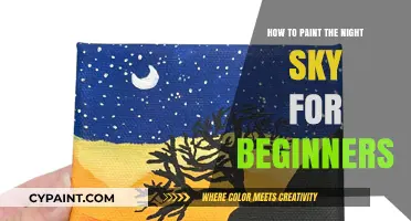 Beginner's Guide to Painting a Stunning Night Sky Effortlessly