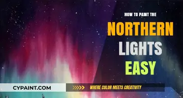 Simple Steps to Paint Stunning Northern Lights Effortlessly