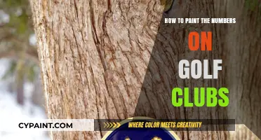 Mastering Golf Club Number Painting: A Step-by-Step Guide for Beginners