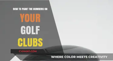 Customizing Golf Clubs: Painting Numbers Like a Pro