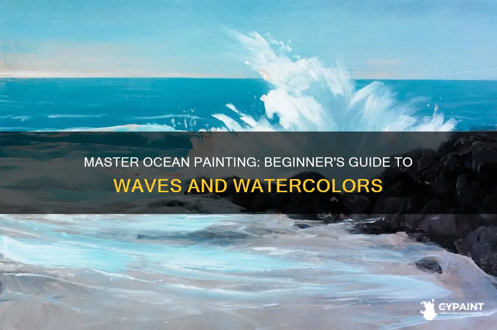 how to paint the ocean for beginners
