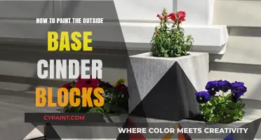 Transform Your Exterior: Painting Cinder Block Bases Like a Pro