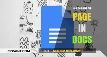 Mastering Page Painting: A Step-by-Step Guide for Google Docs Users