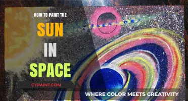Mastering Cosmic Art: Techniques for Painting the Sun in Space