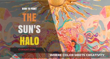 Mastering the Art of Painting the Sun's Radiant Halo