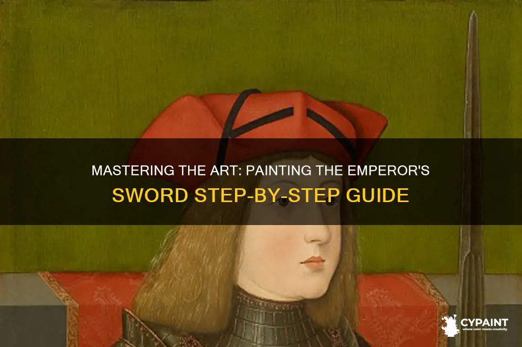 how to paint the sword of the emperor