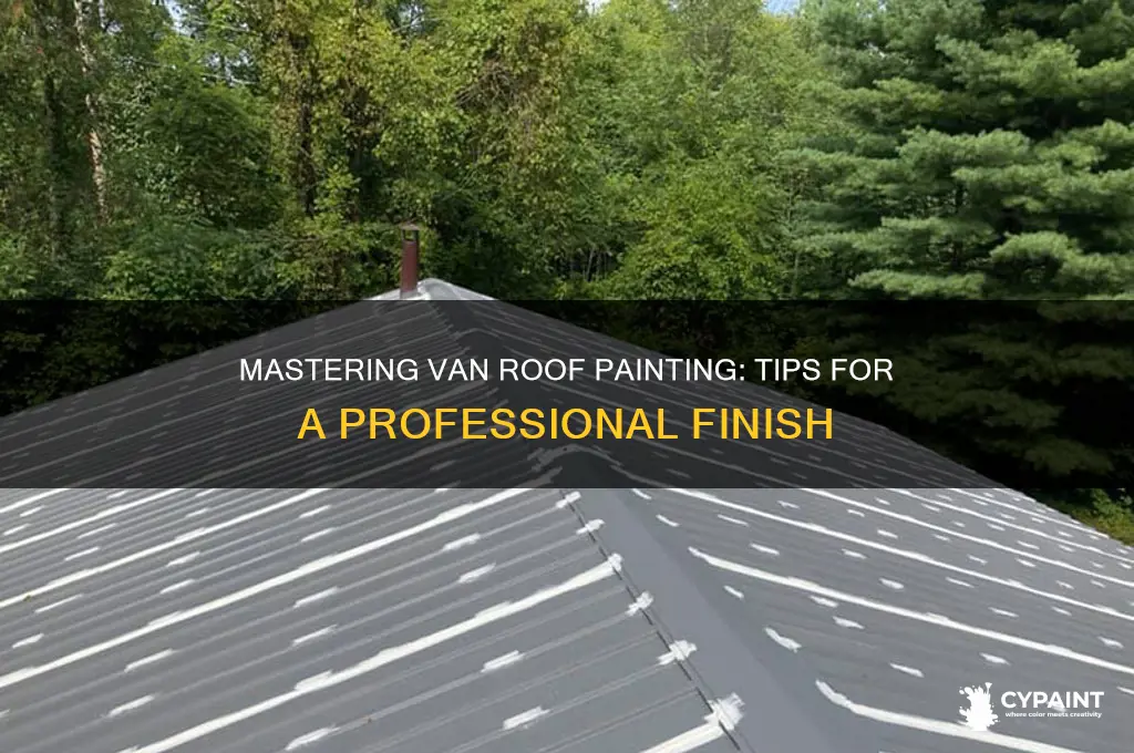 how to paint the top of a van